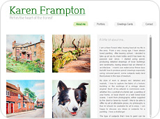 Karen Frampton, a New Forest artists website by Forest Design